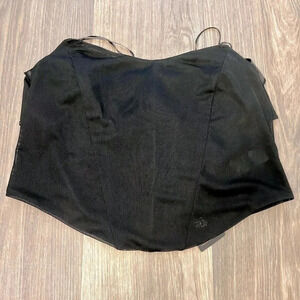 NWT Sincerely Jules See thru Black Corset